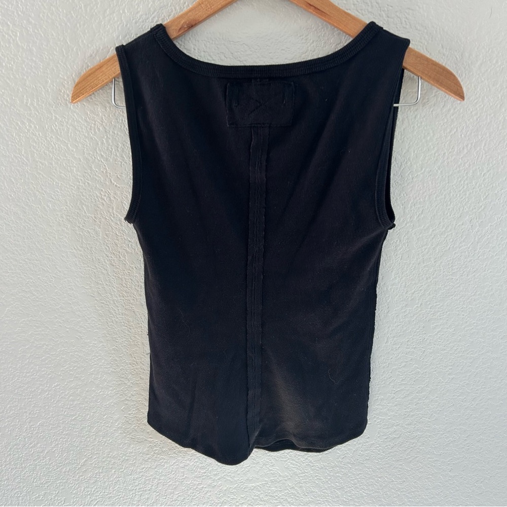 Free People/We The Free Black Tank Top - Picture 2 of 2